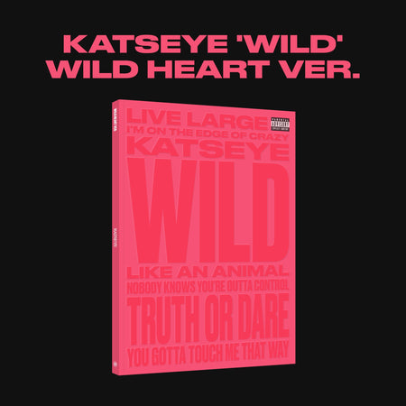 KATSEYE - WILD (Wild Heart Version CD) CD Geffen Records NEW NEW