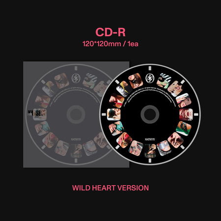 KATSEYE - WILD (Wild Heart Version CD) CD Geffen Records