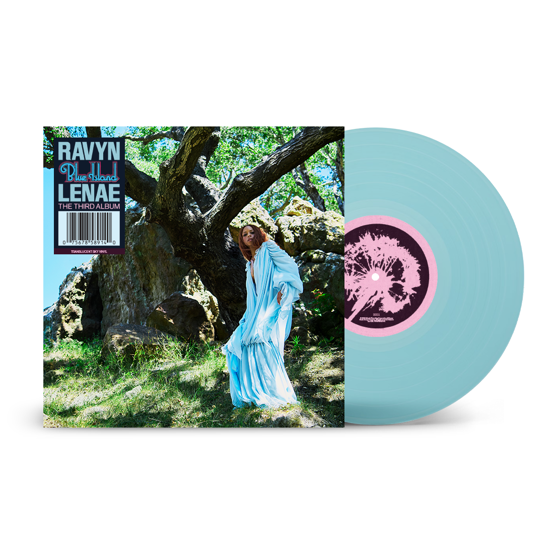 Ravyn Lenae - Blue Island (Translucent Sky Vinyl) Vinyl > LP Atlantic NEW NEW