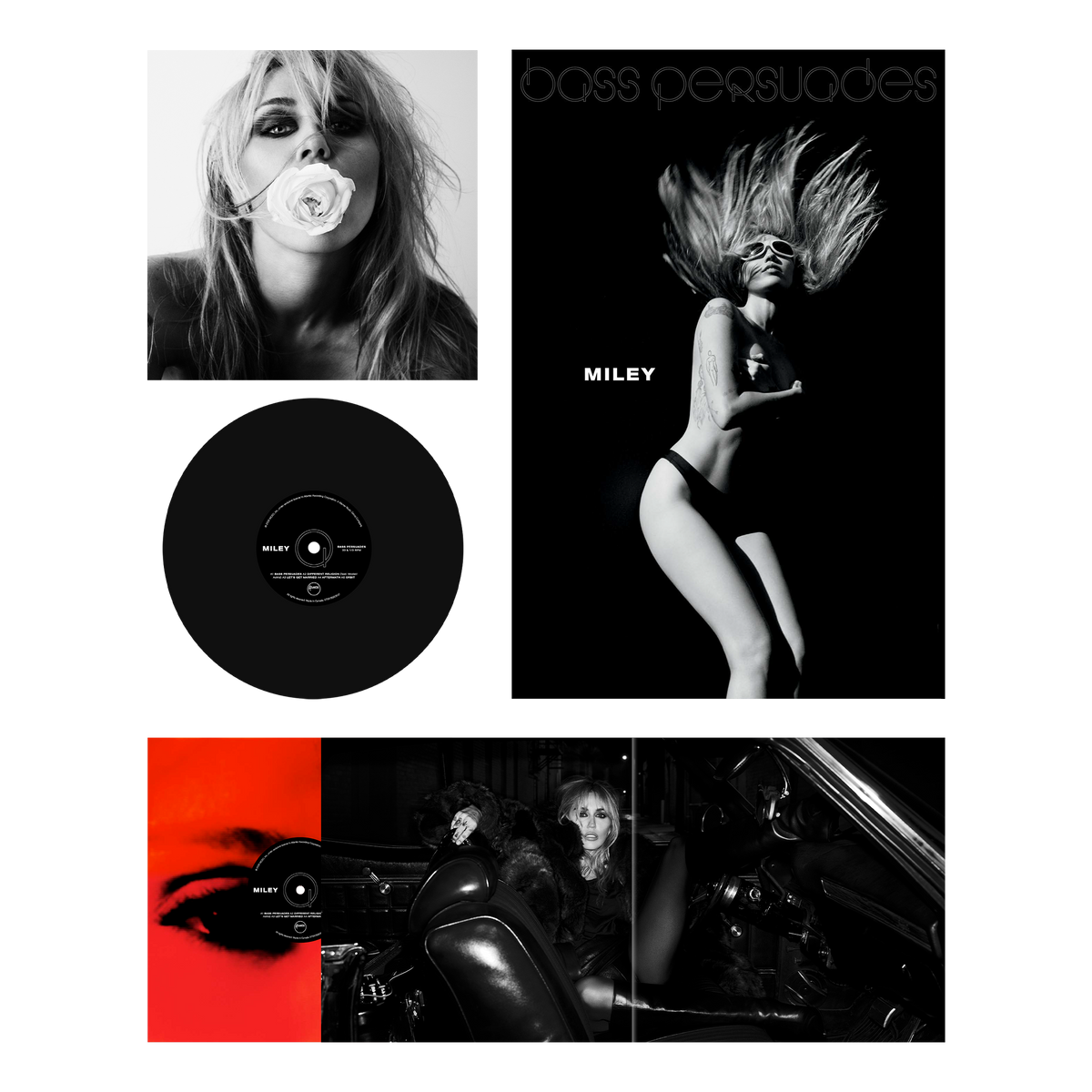 Miley - Bass Persuades (Black Vinyl)
