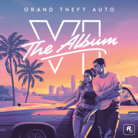 Various Artists - Grand Theft Auto VI: The Album (Indie Exclusive Pink & Blue Vinyl)