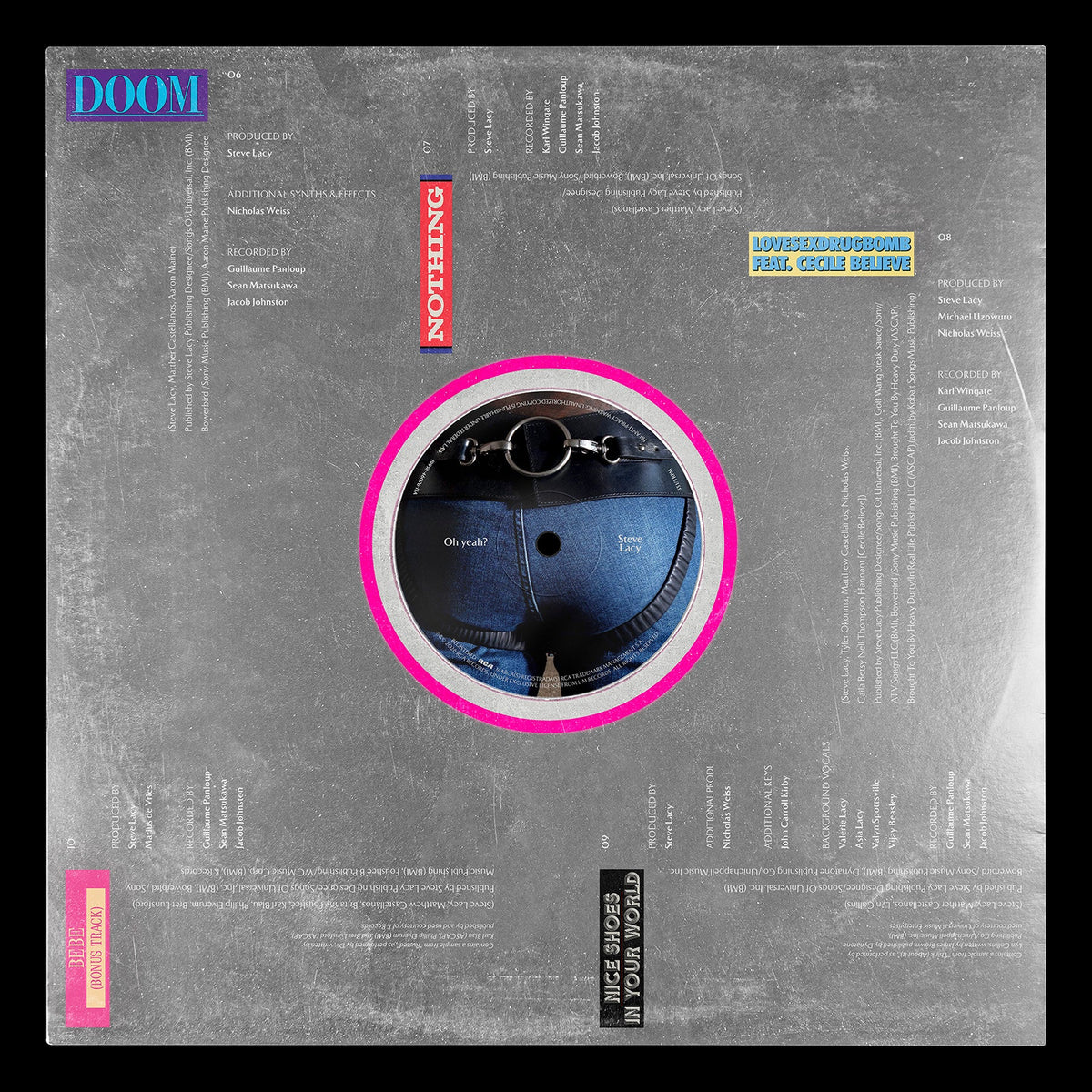 Steve Lacy - Oh Yeah? (Gray Vinyl) Vinyl Rca