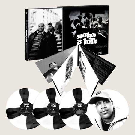 De La Soul - Stakes Is High: 30th Anniversary (Black & White Spoke Effect 4LP Box Set) Vinyl > Box Set Chrysalis NEW NEW