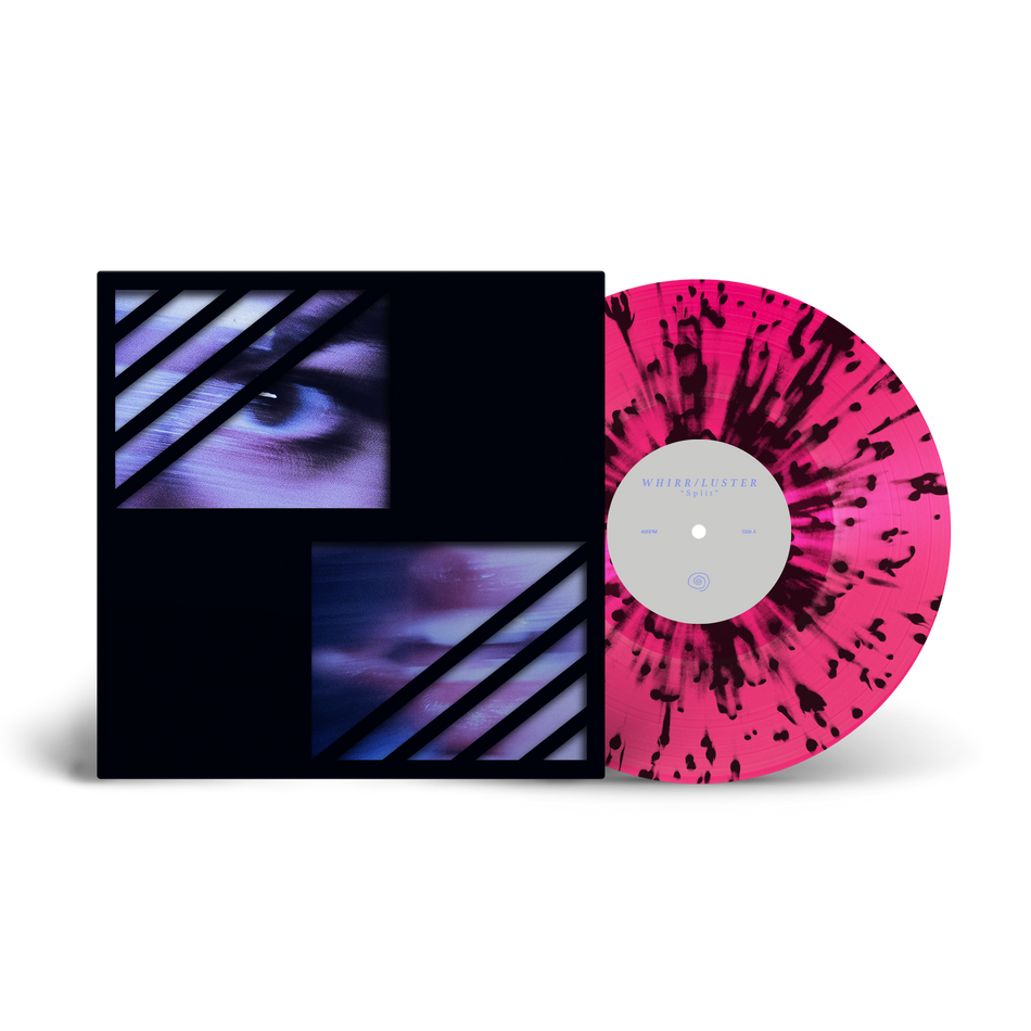 Whirr / Luster - Whirr & Luster Split (Indie Exclusive Magenta With Black Splatter Vinyl) Vinyl > LP Free Whirl NEW NEW