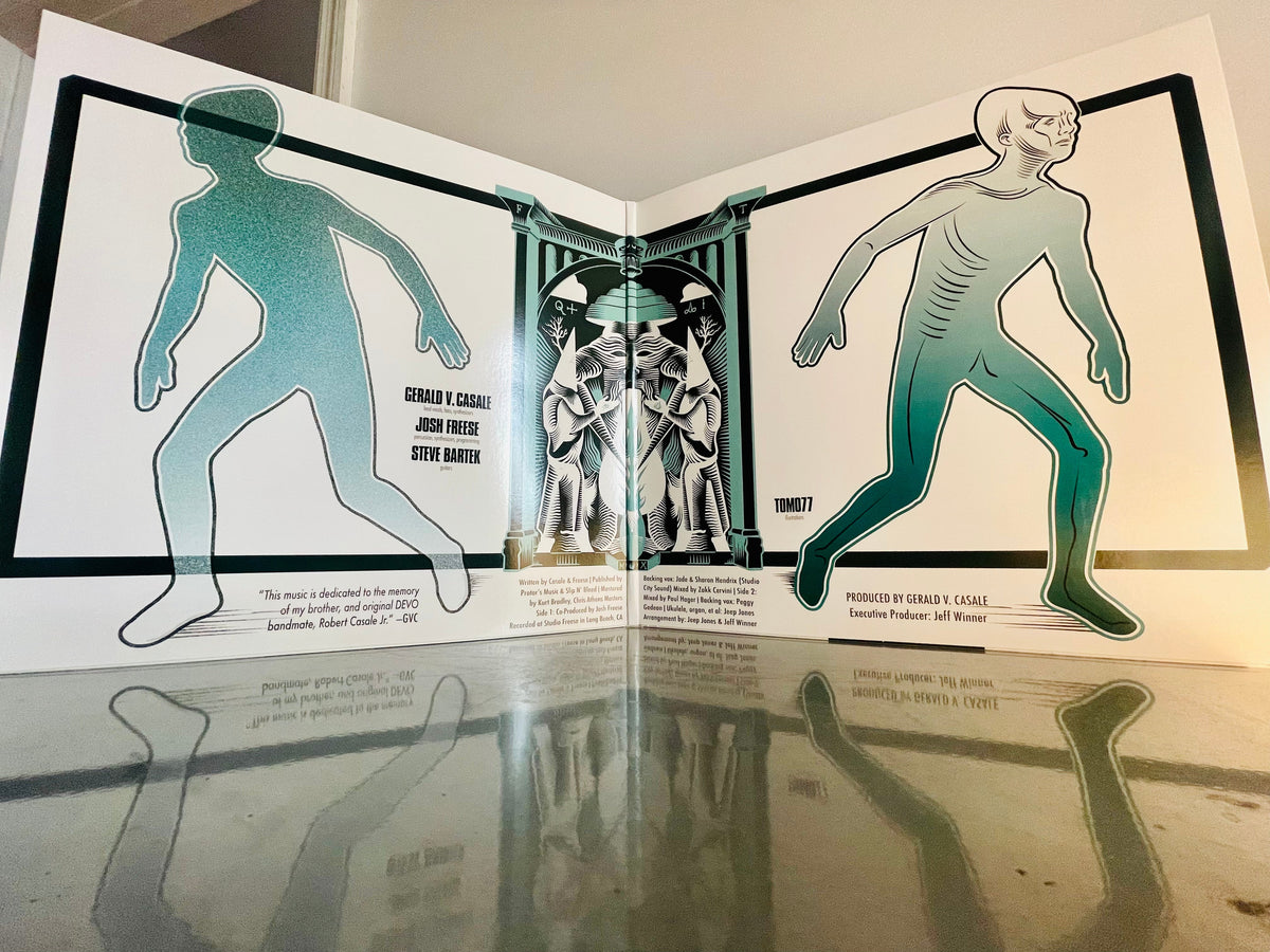 DEVO's Gerald V. Casale - The Invisible Man (Clear Vinyl) Vinyl > 12-inch Single MVD Audio