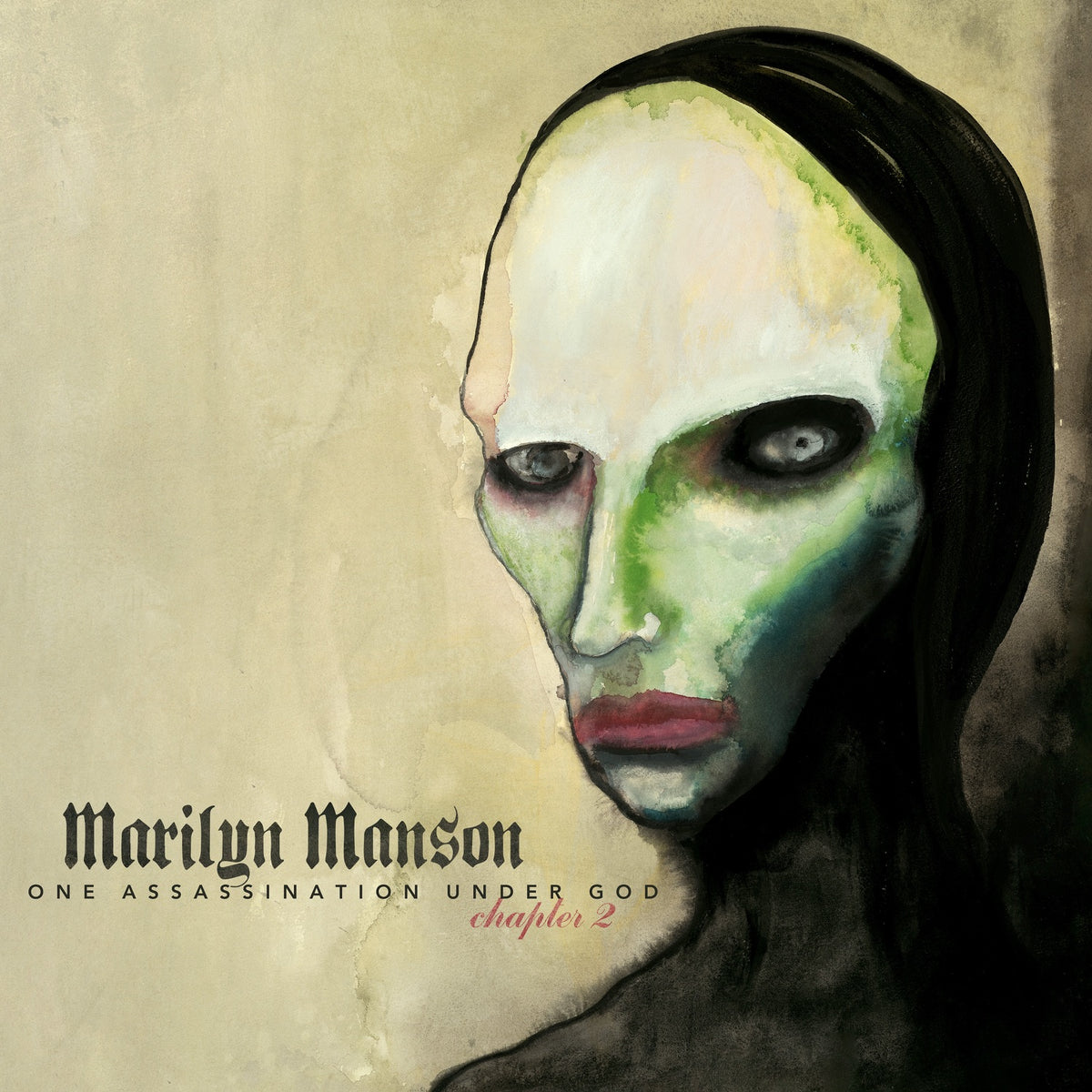 Marilyn Manson - One Assassination Under God: Chapter 2, Indie Exclusive Pink & Red colored vinyl, album cover