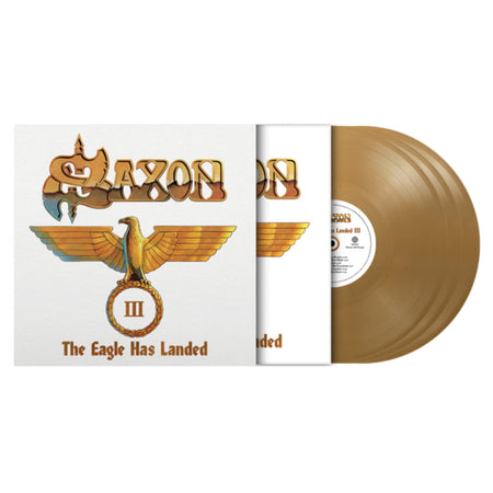 Saxon - The Eagle Has Landed III (Gold Vinyl) Vinyl > LP Music On Vinyl NEW NEW