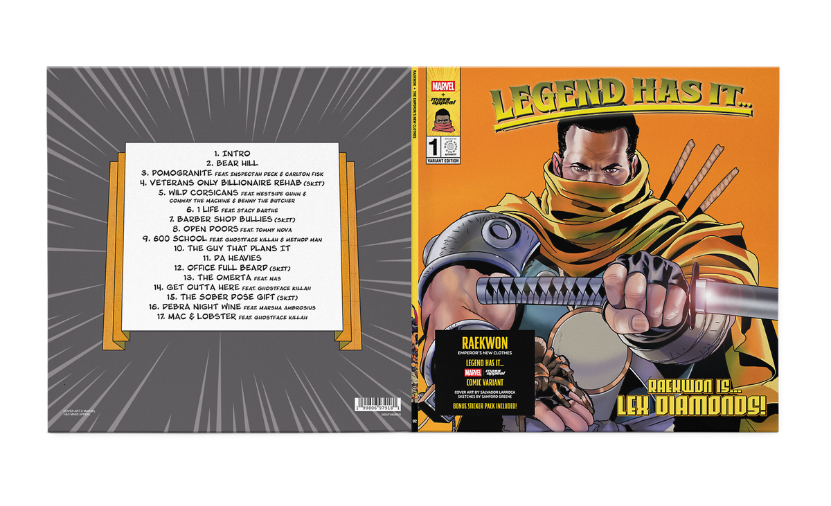 Raekwon - The Emperor's New Clothes (Orange Vinyl, Marvel Legend Has It Series)
