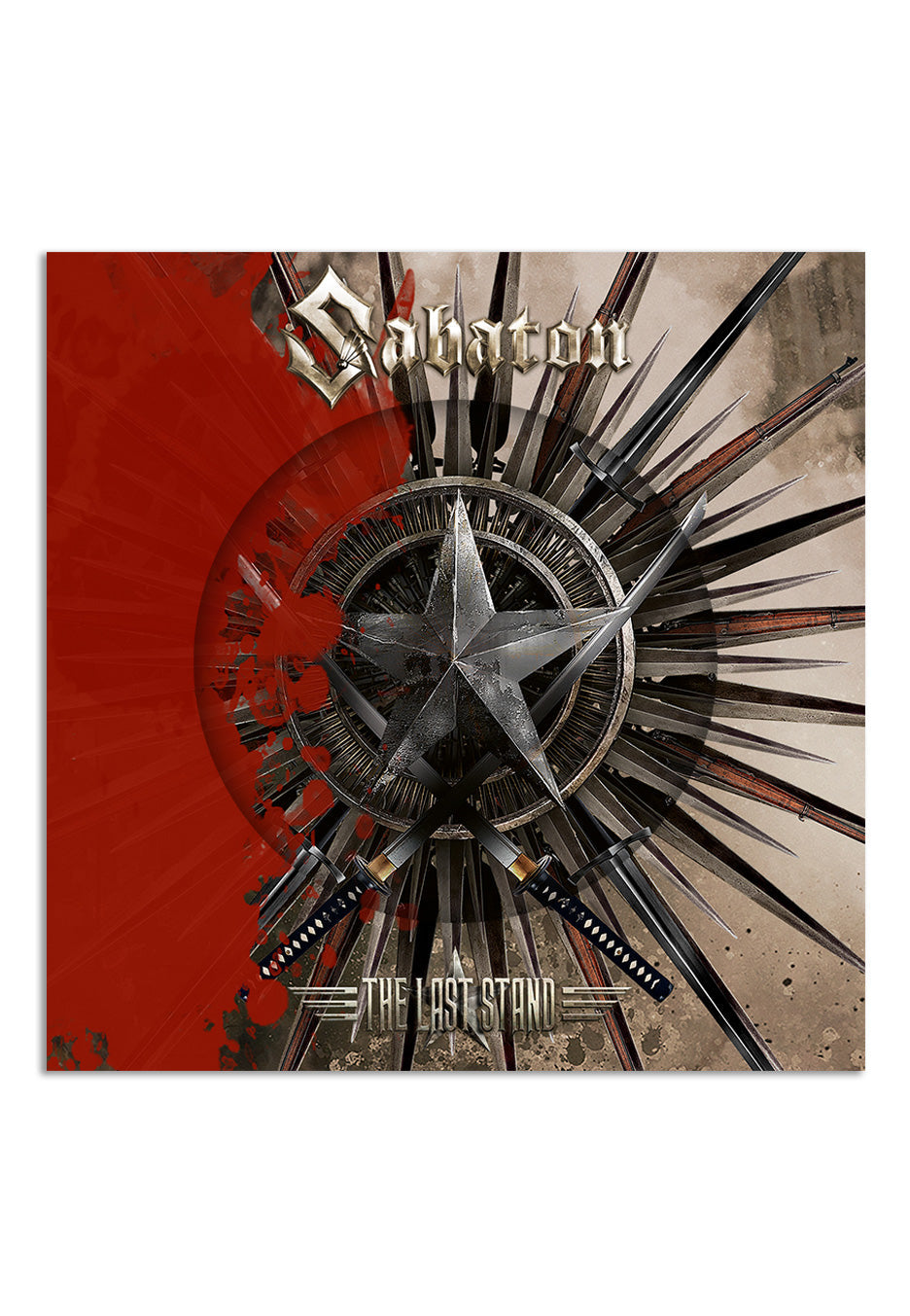 Sabaton - The Last Stand (Bloodstone Marbled & Spartan Sunset Splatter Vinyl) Vinyl > LP Nuclear Blast