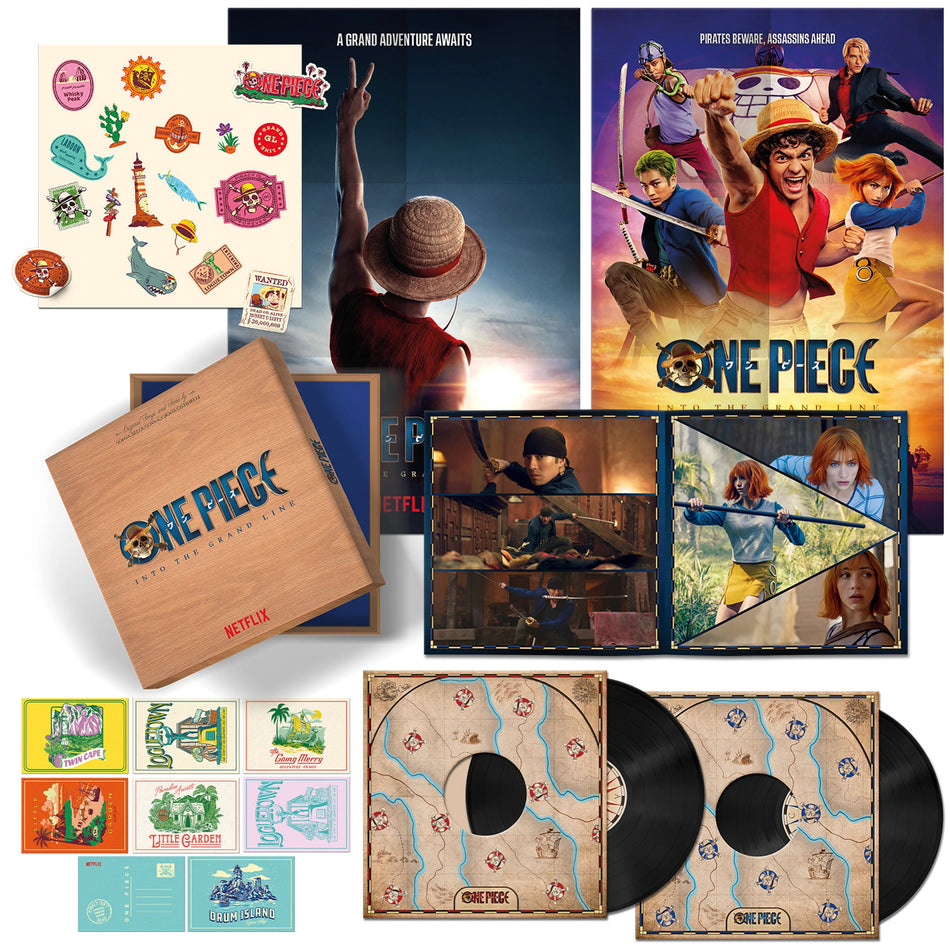 Sonya Belousova & Giona Ostinelli - One Piece: Into the Grand Line (2LP Box Set) Vinyl > Box Set Diggers Factory NEW NEW