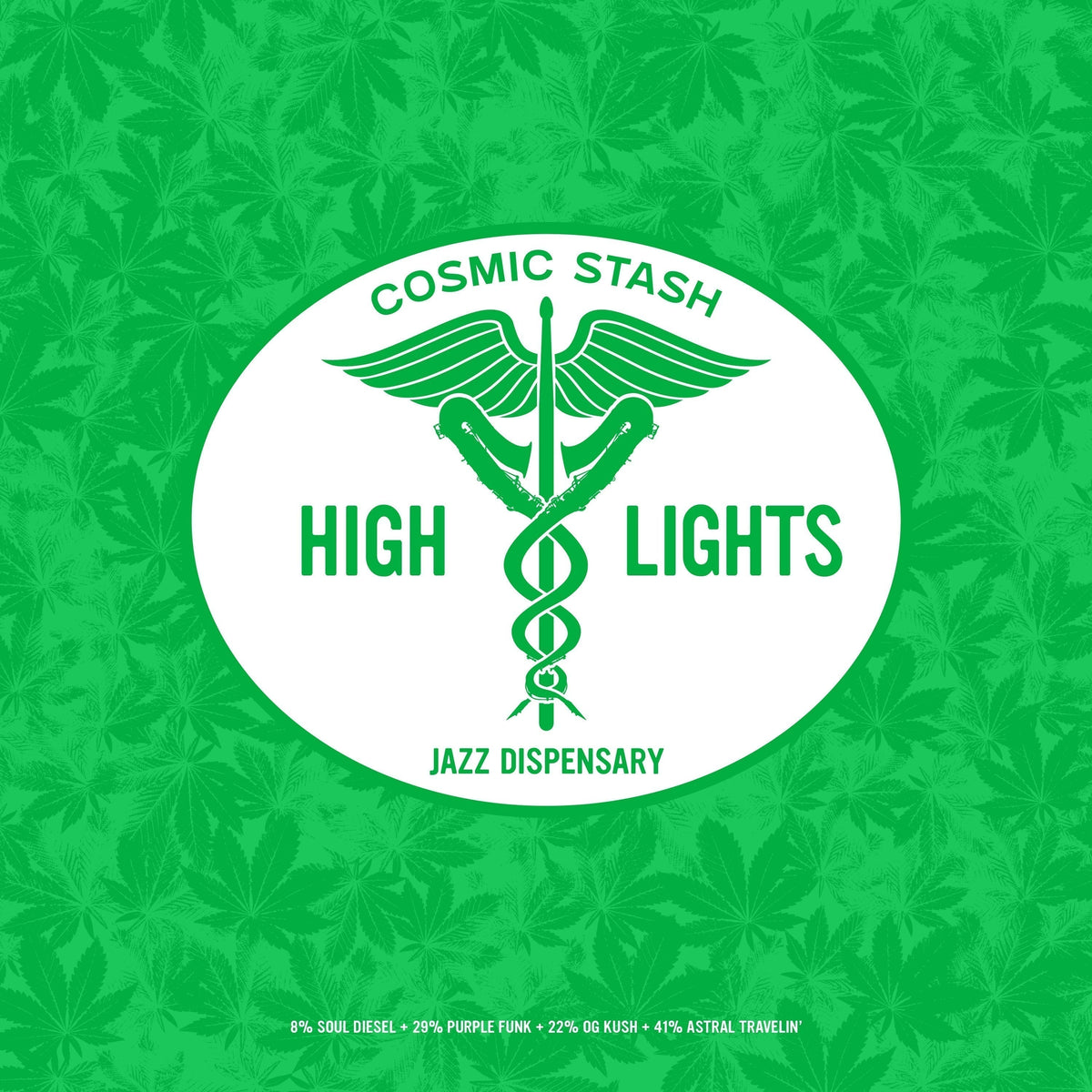 Various Artists - Jazz Dispensary: Cosmic Stash: HIGH Lights (Splatter Vinyl)