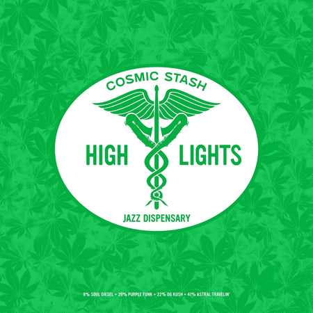 Various Artists - Jazz Dispensary: Cosmic Stash: HIGH Lights (Splatter Vinyl)