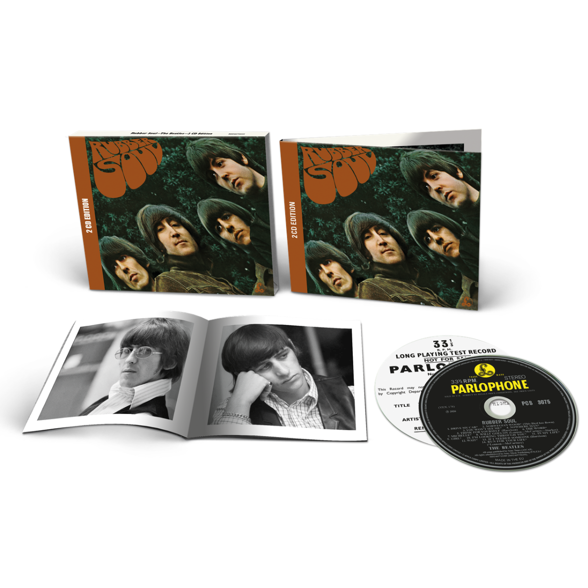 The Beatles - Rubber Soul (Deluxe CD) CD Capitol NEW NEW