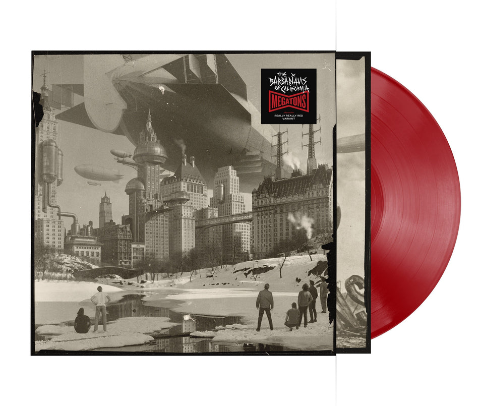 Barbarians Of California - Megatons (Really Really Red Vinyl) Vinyl > LP Many Hats Dist NEW NEW