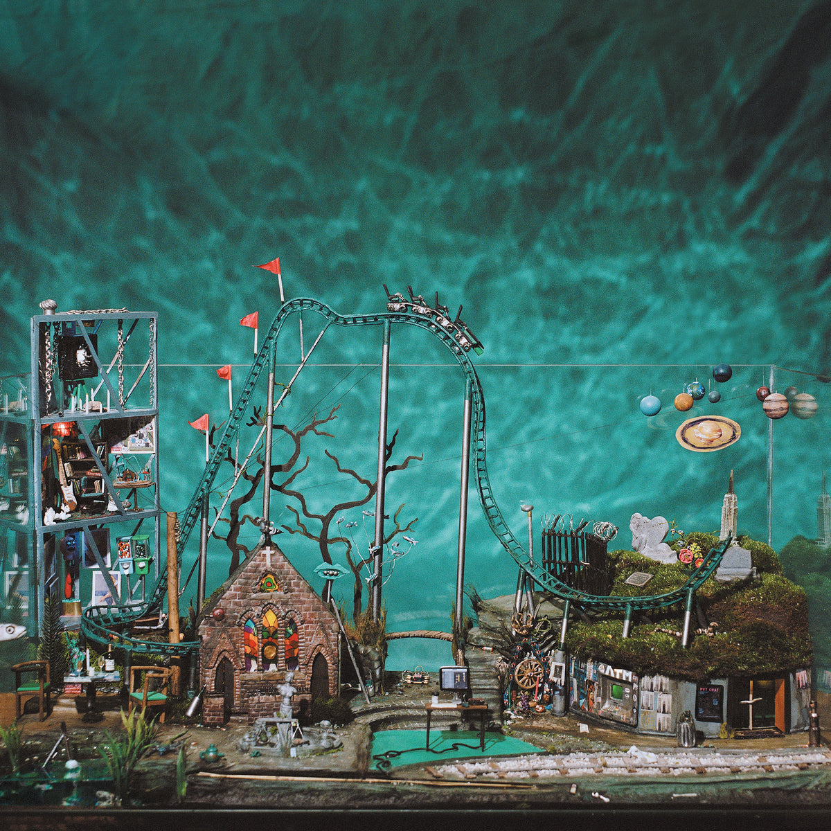 BODEGA - All Inside Aquarium front cover, a hand-built aquarium diorama