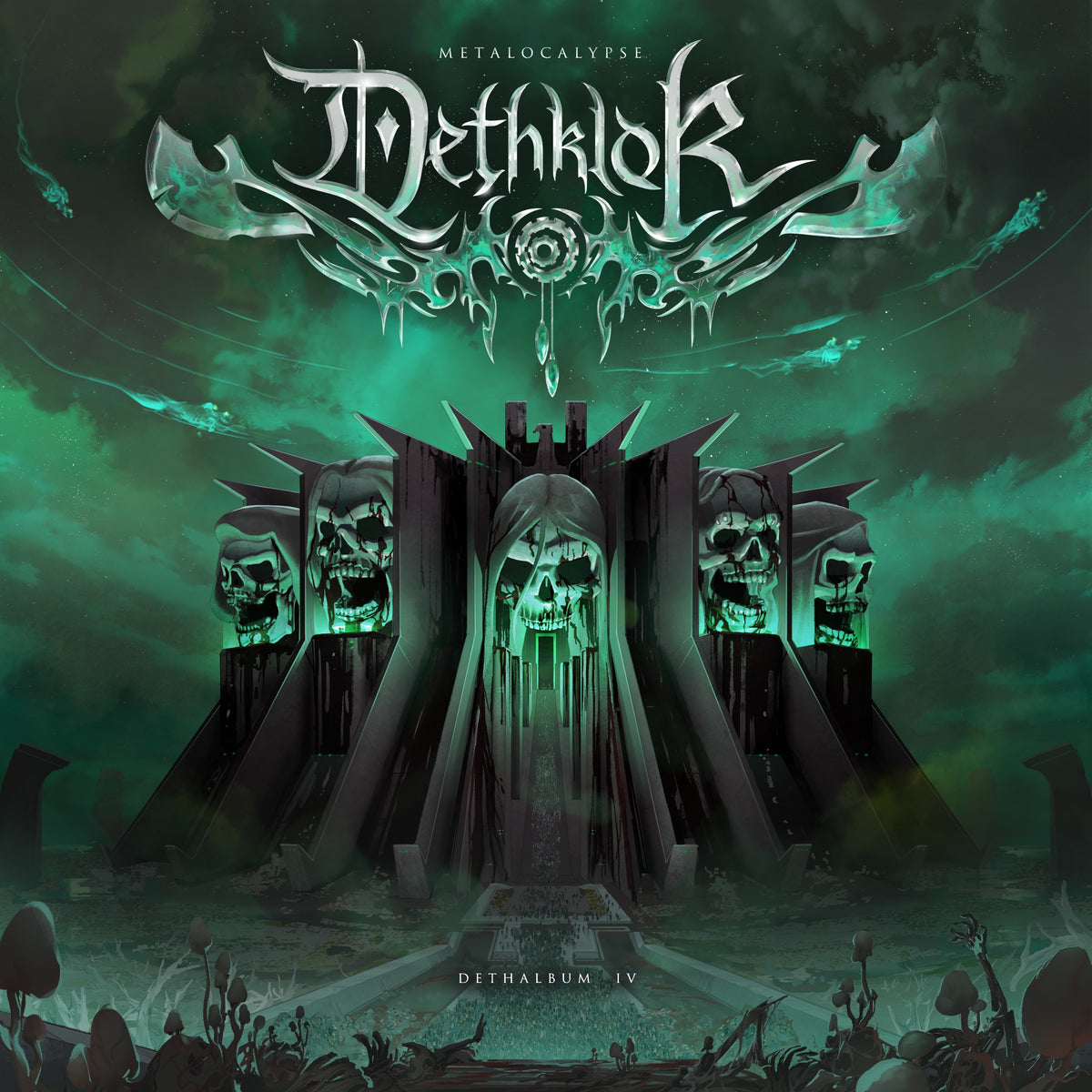 Dethklok - Dethalbum IV (I Am the Split Beast Vinyl) Vinyl > LP Artist Friendly Media Co.