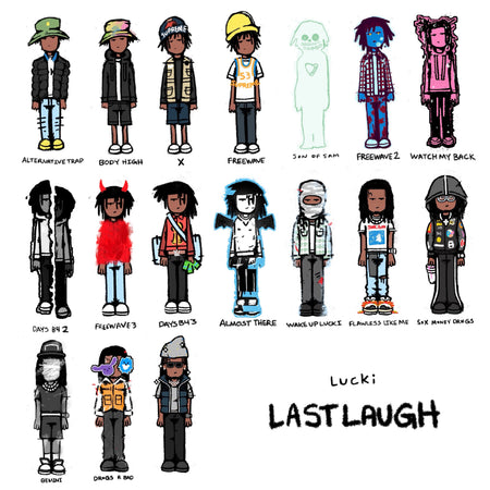Lucki - Last Laugh (Archive Tape) (Indie Exclusive Pink Glitter Vinyl) Vinyl > LP Empire