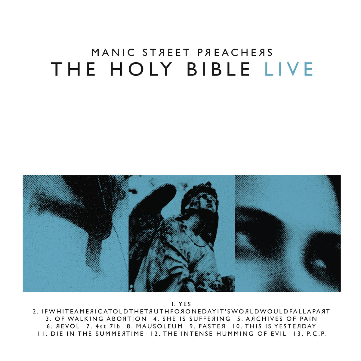 Manic Street Preachers - The Holy Bible Live (Blue Marble Deluxe Vinyl)