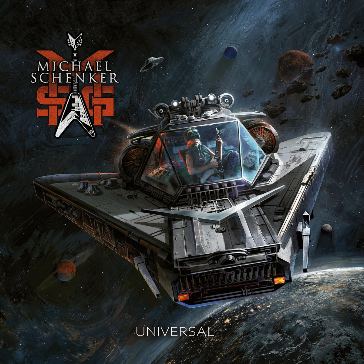 Michael Schenker Group - Universal (Clear & Black Marbled Vinyl)