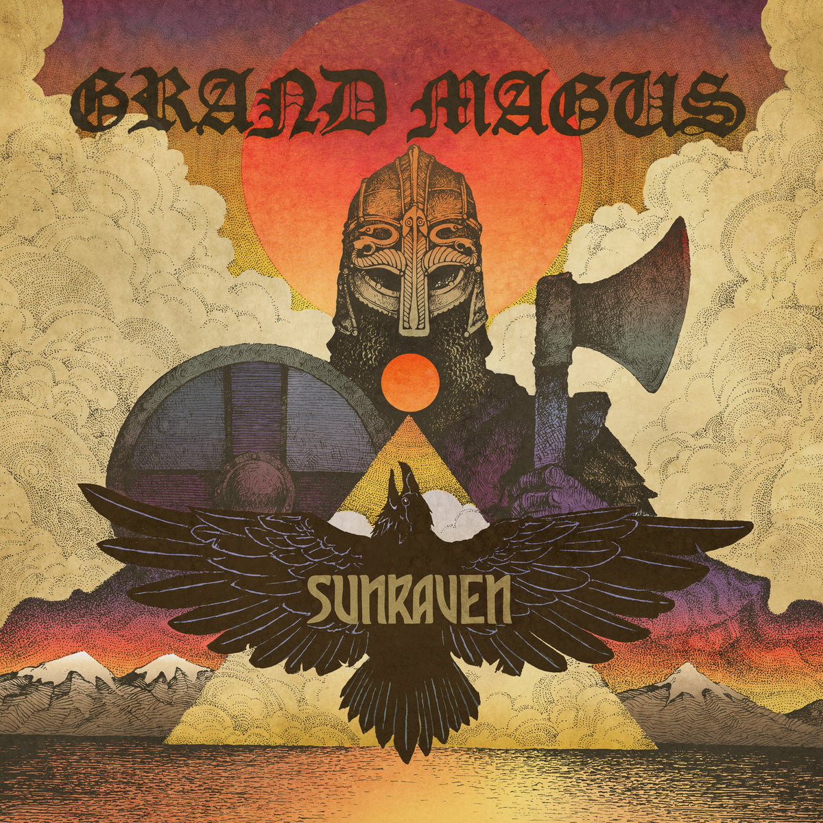 Grand Magus - Sunraven (Solid Gold Vinyl) Vinyl > LP Nuclear Blast