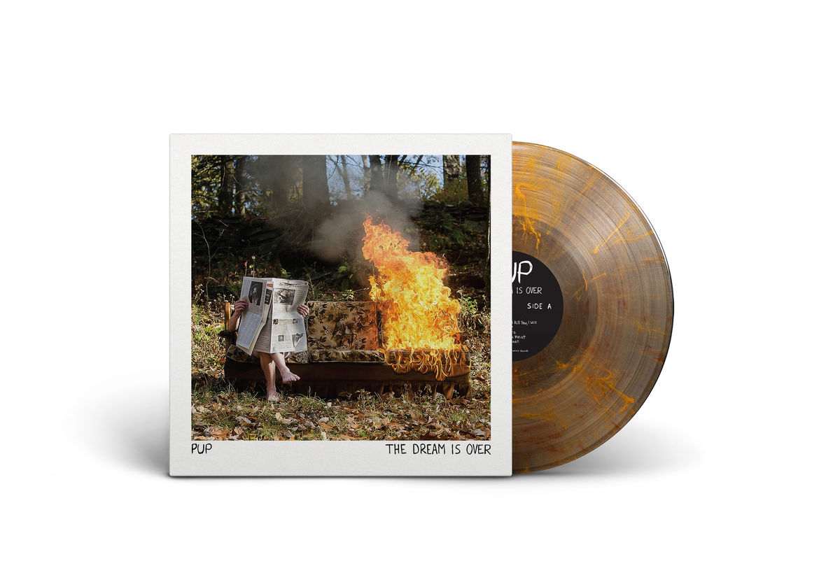 PUP - The Dream Is Over (Clear with Red & Orange Swirl Vinyl, 10th Anniversary)