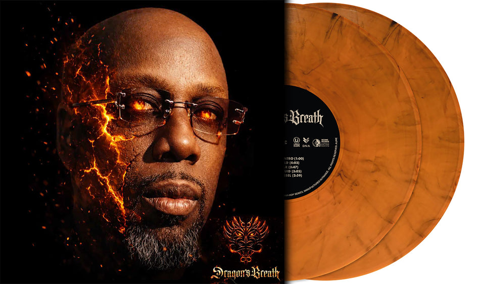 Inspectah Deck - Dragon's Breath (Orange Marble Vinyl) Vinyl > LP Legacy Hip-Hop Series NEW NEW