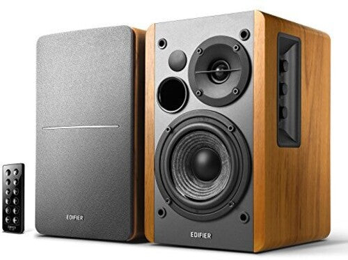 Edifier R1280DB Bluetooth Wireless 2.0 Bookshelf Speakers - 42 Watts (Wood Finish)