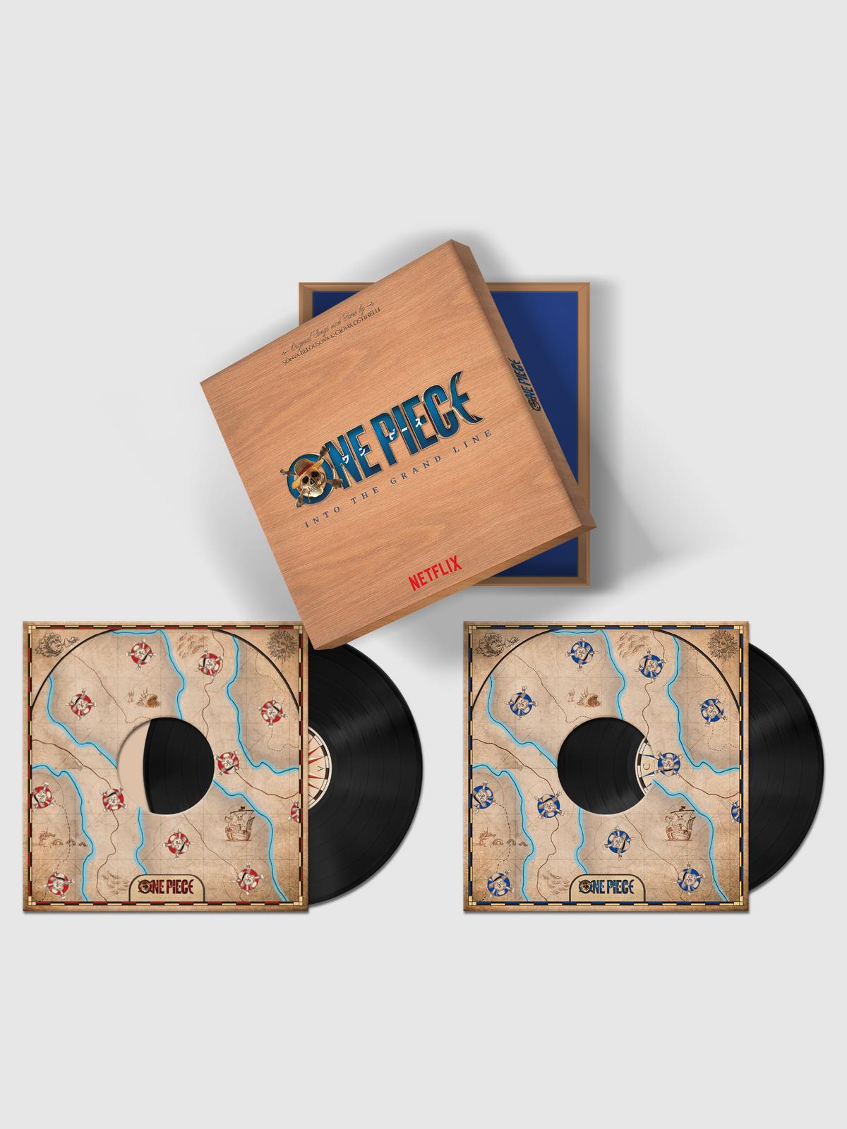 Sonya Belousova & Giona Ostinelli - One Piece: Into the Grand Line (2LP Box Set) Vinyl > Box Set Diggers Factory