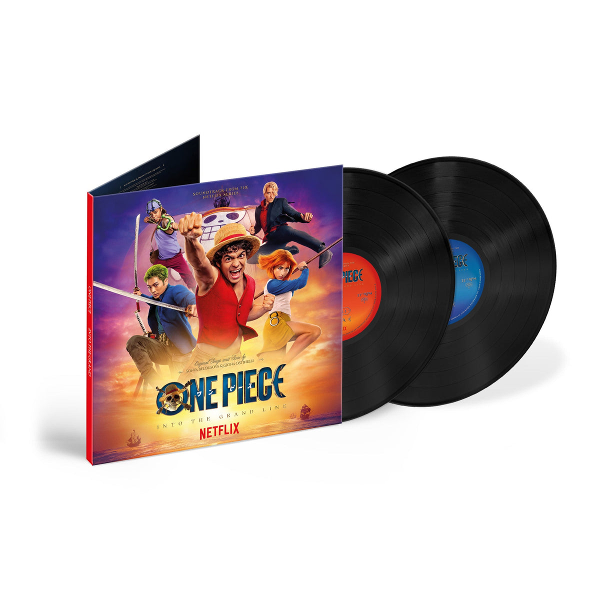 Sonya Belousova & Giona Ostinelli - One Piece: Into the Grand Line (Black Vinyl)