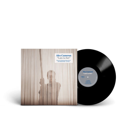 Alex Cameron - Late to Set, black vinyl LP shown with sleeve