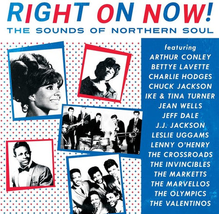 Various Artists - Right On Now! The Sounds Of Northern Soul (White With Red & Blue Swirl Vinyl) Vinyl > LP ORG Music