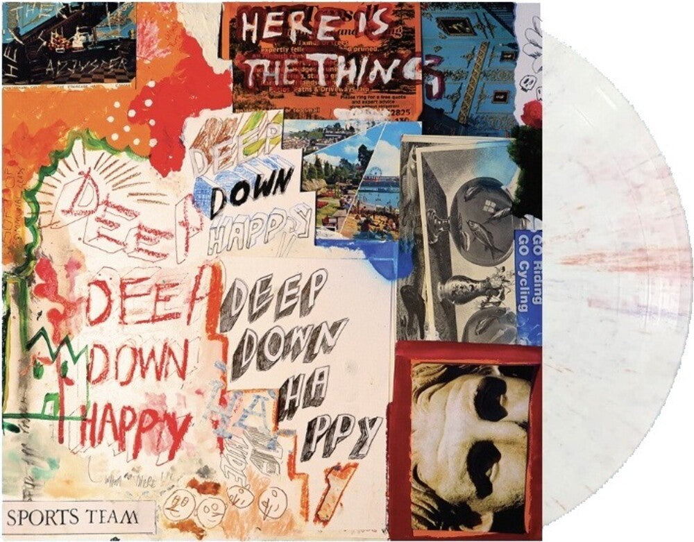 Sports Team - Deep Down Happy (Jawbreaker Splatter Vinyl) Vinyl > LP Bright Antenna NEW NEW