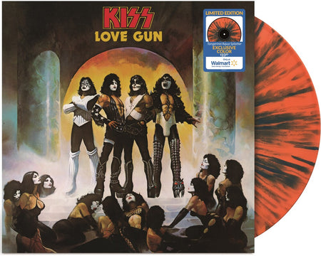 KISS - Love Gun (Tangerine & Aqua Splatter 2020 Reissue Vinyl) Vinyl > LP Mercury NEW NEW