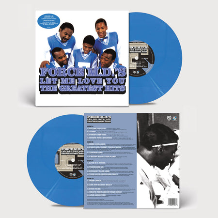 [PREORDER] The Force M.D.'s - Let Me Love You: The Greatest Hits opaque blue 2LP packshot Preorder Tommy Boy Music 2026 / US / Opaque Blue 140g 2LP / Tommy Boy Music NEW NEW