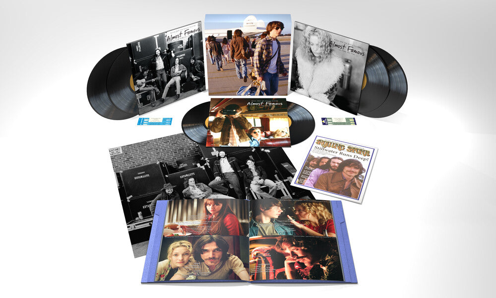 Various Artists - Almost Famous (Music From The Motion Picture) (Black Vinyl Super Deluxe Edition 6LP Box Set) Vinyl > Box Set Geffen Records NEW NEW
