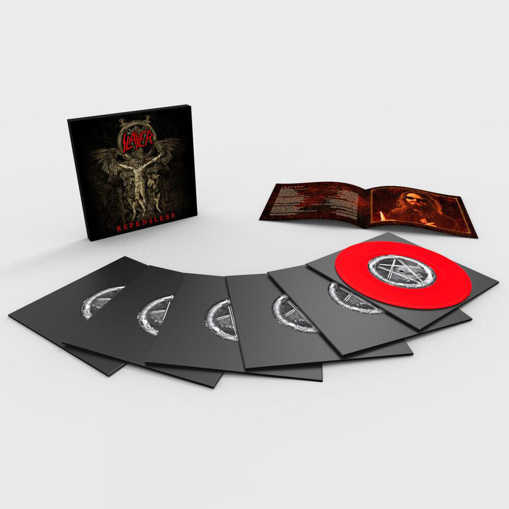 Slayer - Repentless (Indie Exclusive Red Vinyl 6.66-Inch Box Set) Vinyl > Box Set Nuclear Blast NEW NEW