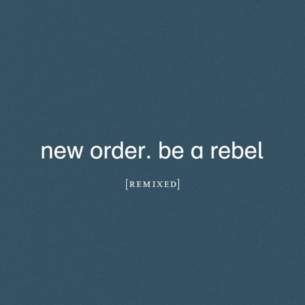 New Order - Be A Rebel (Remixes) (Clear Vinyl)
