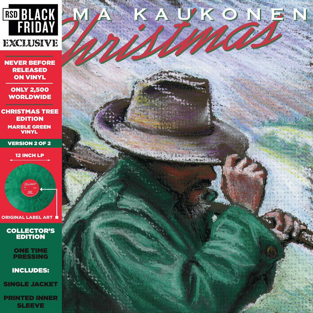 Jorma Kaukonen - Christmas (Marble Green Vinyl) Vinyl > LP Fur Peace Ranch Records NEW NEW