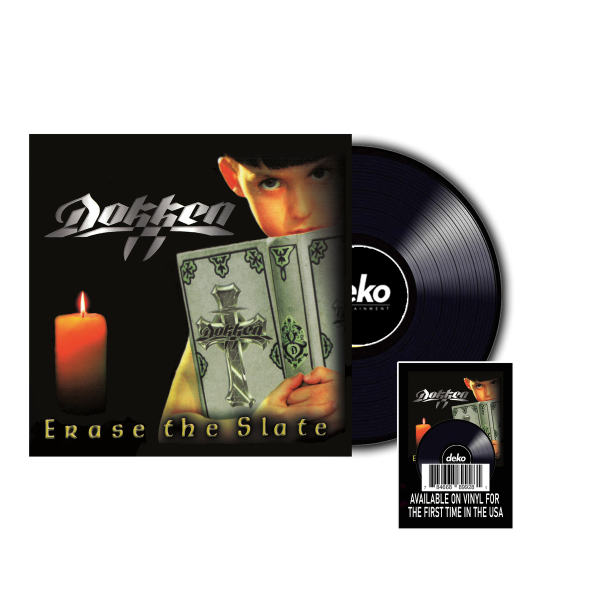 Dokken - Erase The Slate (Black Vinyl) Vinyl > LP Deko Entertainment NEW NEW