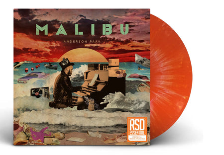 Anderson .Paak - Malibu (Orange with White Splatter Vinyl) Vinyl > LP OBE NEW NEW