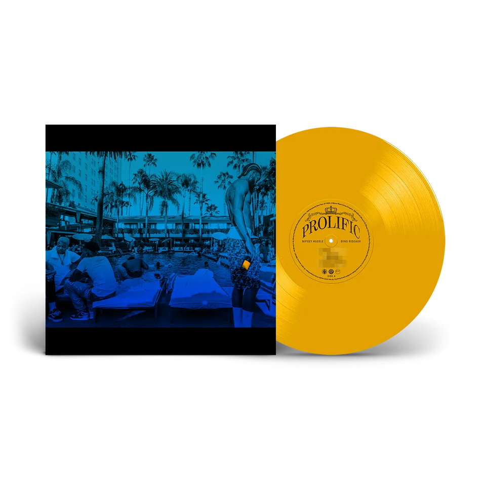 [PREORDER] Nipsey Hussle / Bino Rideaux - Prolific Preorder Atlantic 2026 / US / Indie Exclusive Canary Yellow Vinyl LP / Atlantic NEW NEW