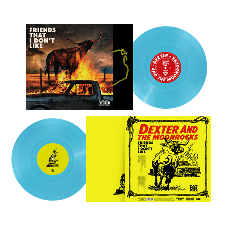 Dexter & Moonrocks - Friends That I Don't Like (Indie Exclusive Blizzard Blue LP) Vinyl Big Loud Records