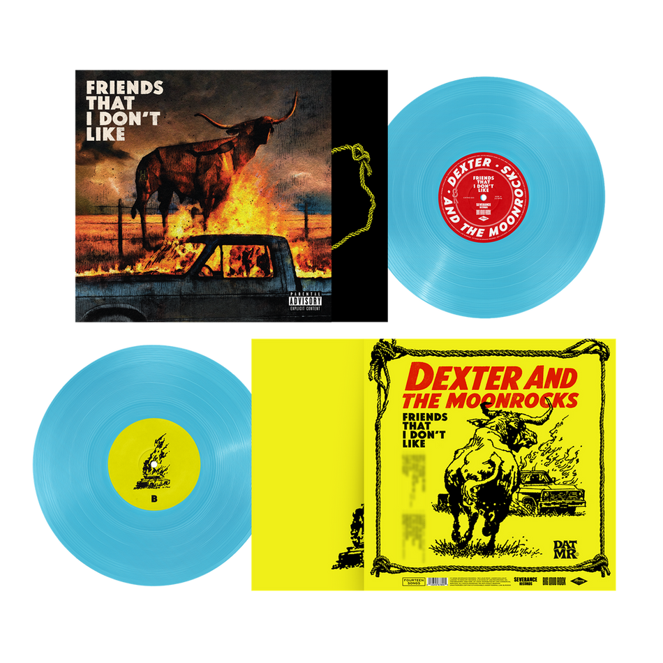 Dexter and the Moonrocks - Friends That I Don't Like (Indie Exclusive Blizzard Blue Vinyl) Vinyl > LP Big Loud Records NEW NEW