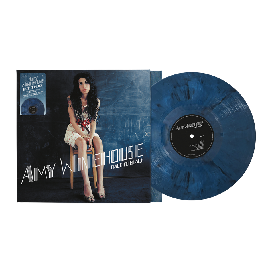Amy Winehouse - Back To Black - 20th Anniversary (Chalkboard Marble Vinyl) Vinyl Universal Records