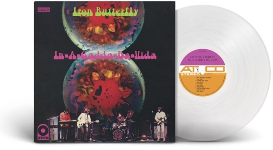 Iron Butterfly - In-A-Gadda-Da-Vida (Crystal Clear Diamond Vinyl) Vinyl > LP Atlantic NEW NEW