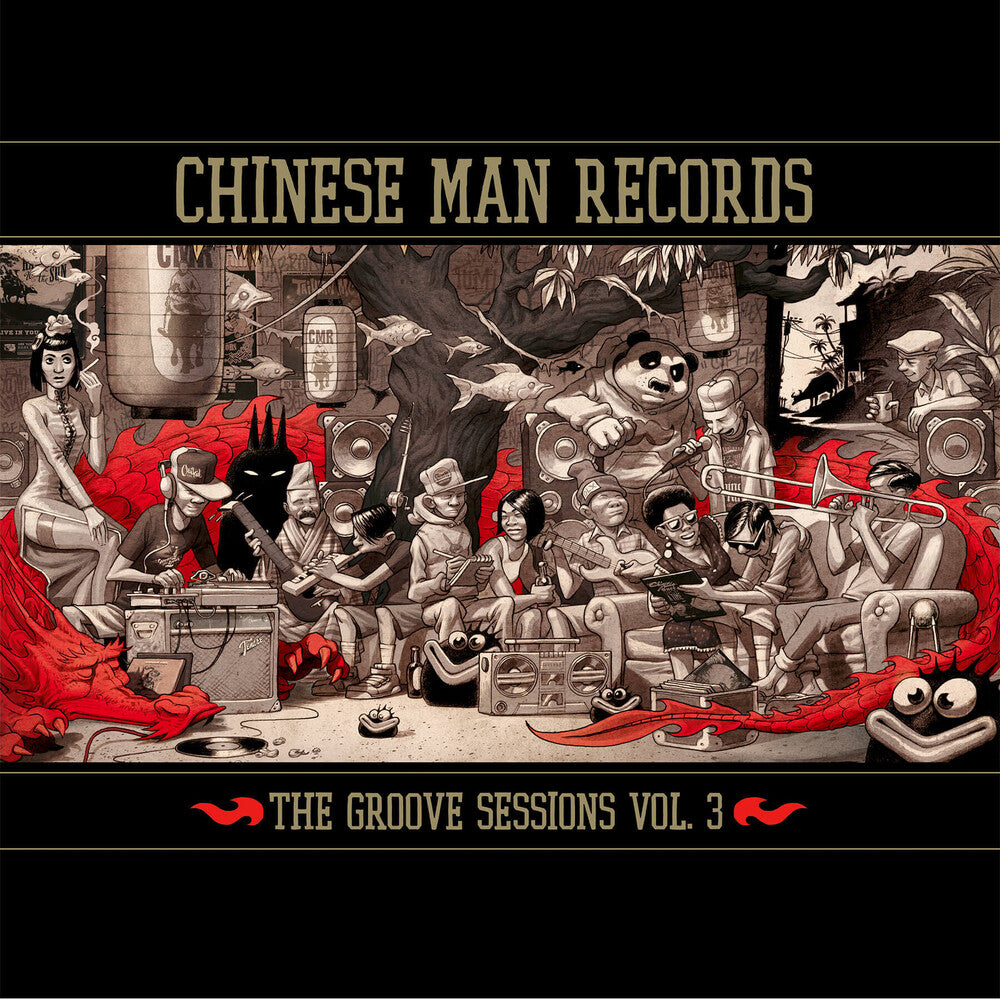 Chinese Man - The Groove Sessions Vol. 3 (Vinyl)