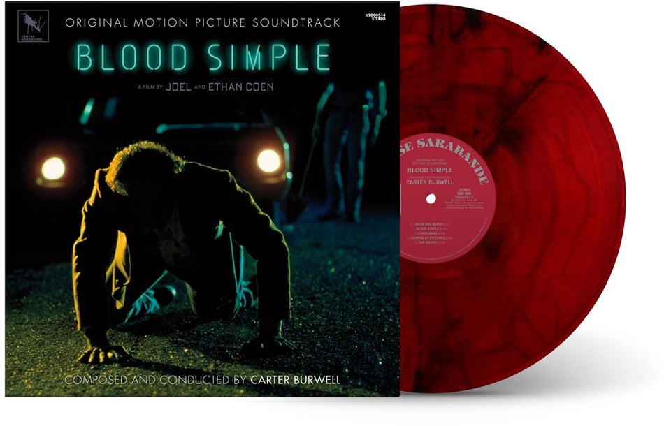 Carter Burwell - Blood Simple (Original Motion Picture Soundtrack) (Red Vinyl) Vinyl > LP Varèse Sarabande NEW NEW