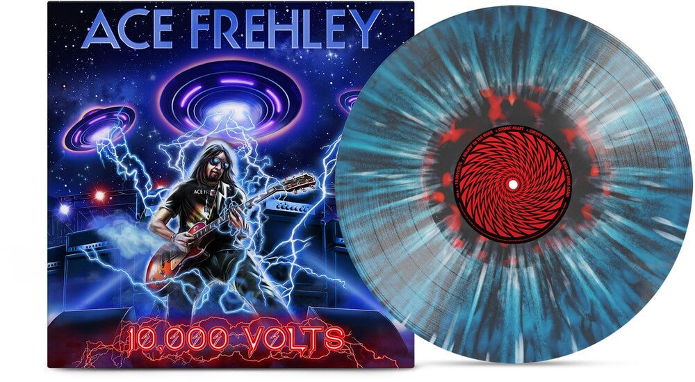 Ace Frehley - 10,000 Volts (Indie Exclusive Blue & Red Splatter Vinyl) Vinyl > LP MNRK Heavy NEW NEW