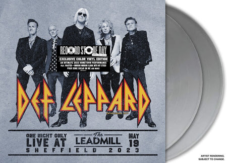 Def Leppard - One Night Only: Live At The Leadmill 2023 (Silver Vinyl) Vinyl > LP Mercury Studios NEW NEW