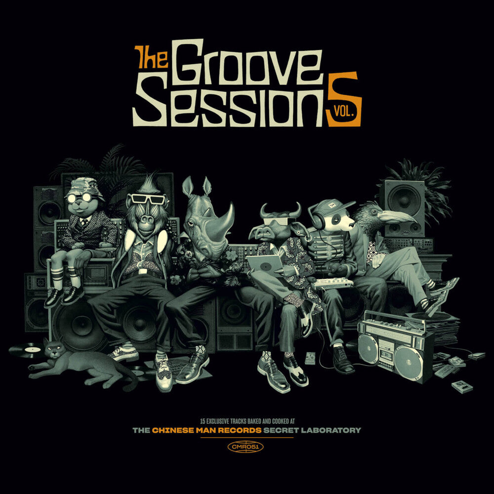 Chinese Man, Scratch Bandits Crew & Baja Frequencia - The Groove Sessions Vol. 5 (Vinyl)